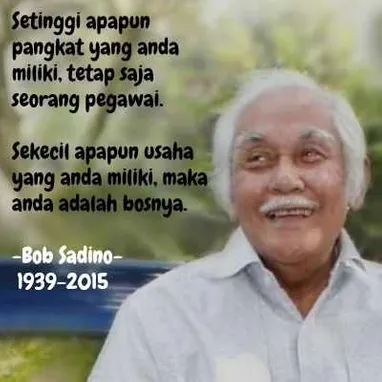 Detail Bob Sadino Quotes Nomer 2