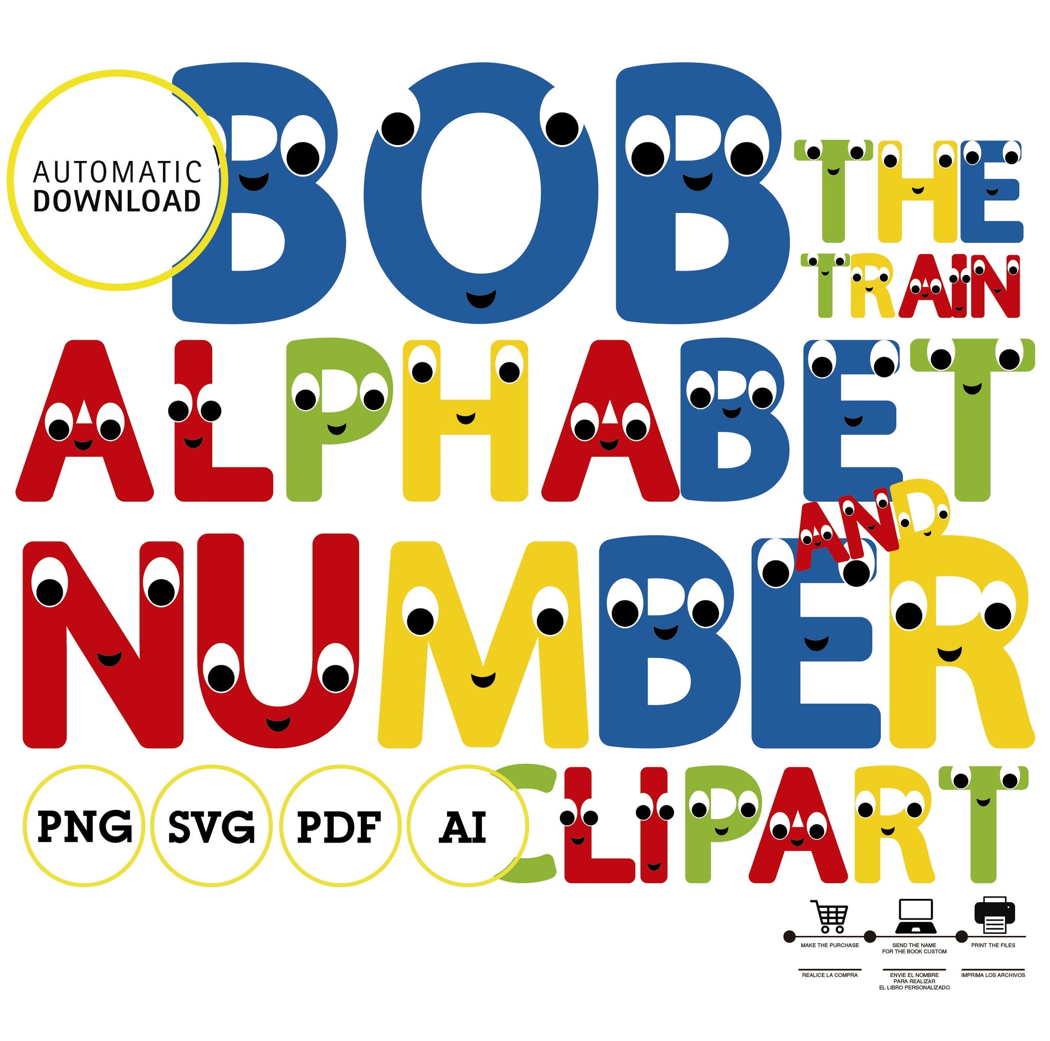 Detail Bob The Train Alphabet Animals Nomer 37