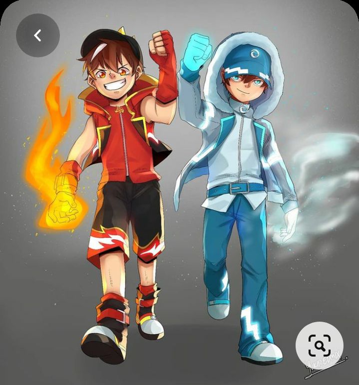 Detail Boboiboy Air Dan Api Nomer 26