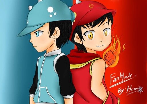 Detail Boboiboy Air Dan Api Nomer 5