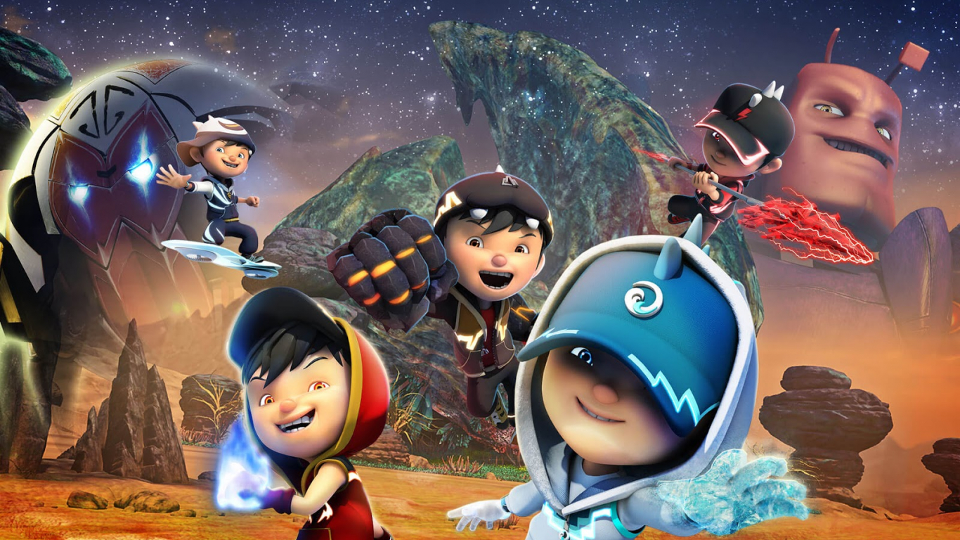 Boboiboy Bergerak - KibrisPDR