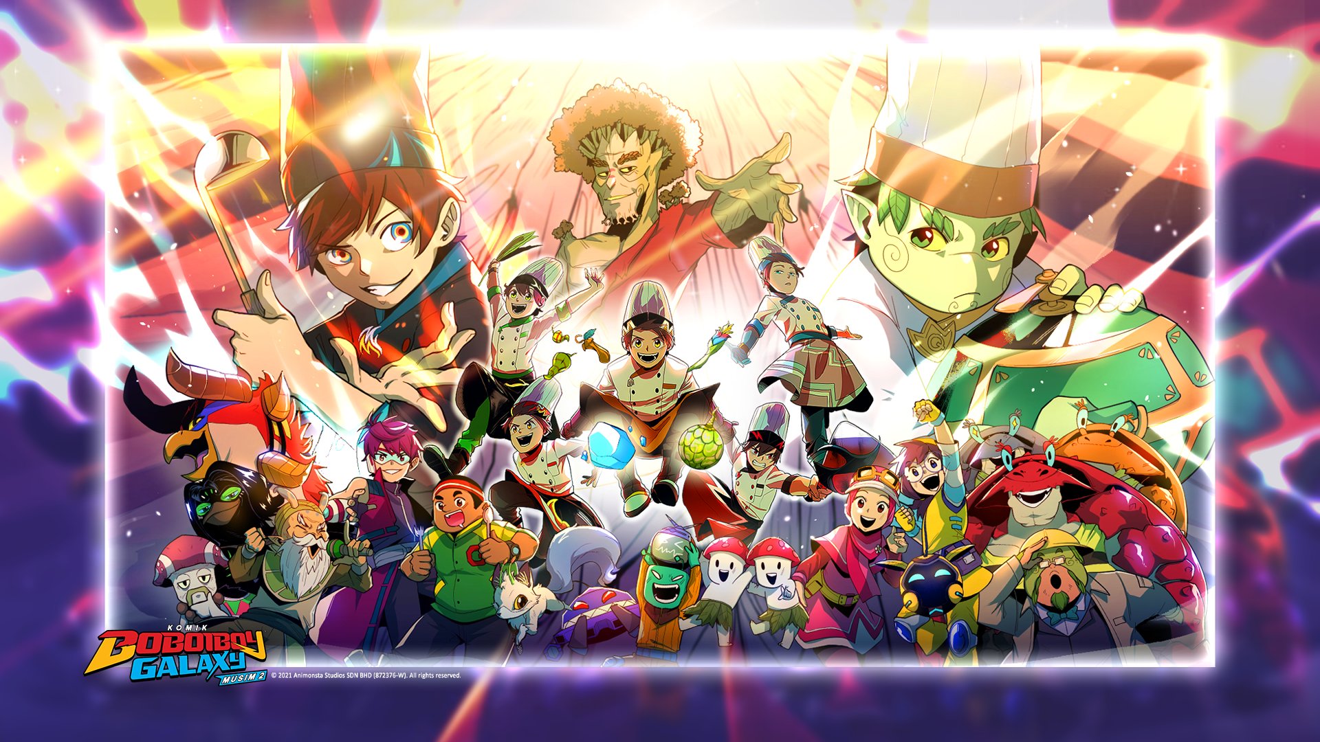 Detail Boboiboy Galaxy Wallpaper Nomer 30