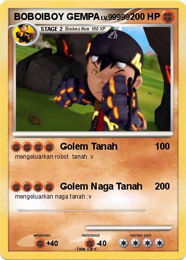 Detail Boboiboy Golem Tanah Nomer 36