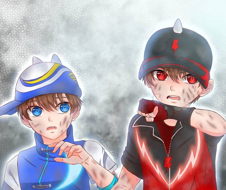 Detail Boboiboy Halilintar Vs Taufan Nomer 15