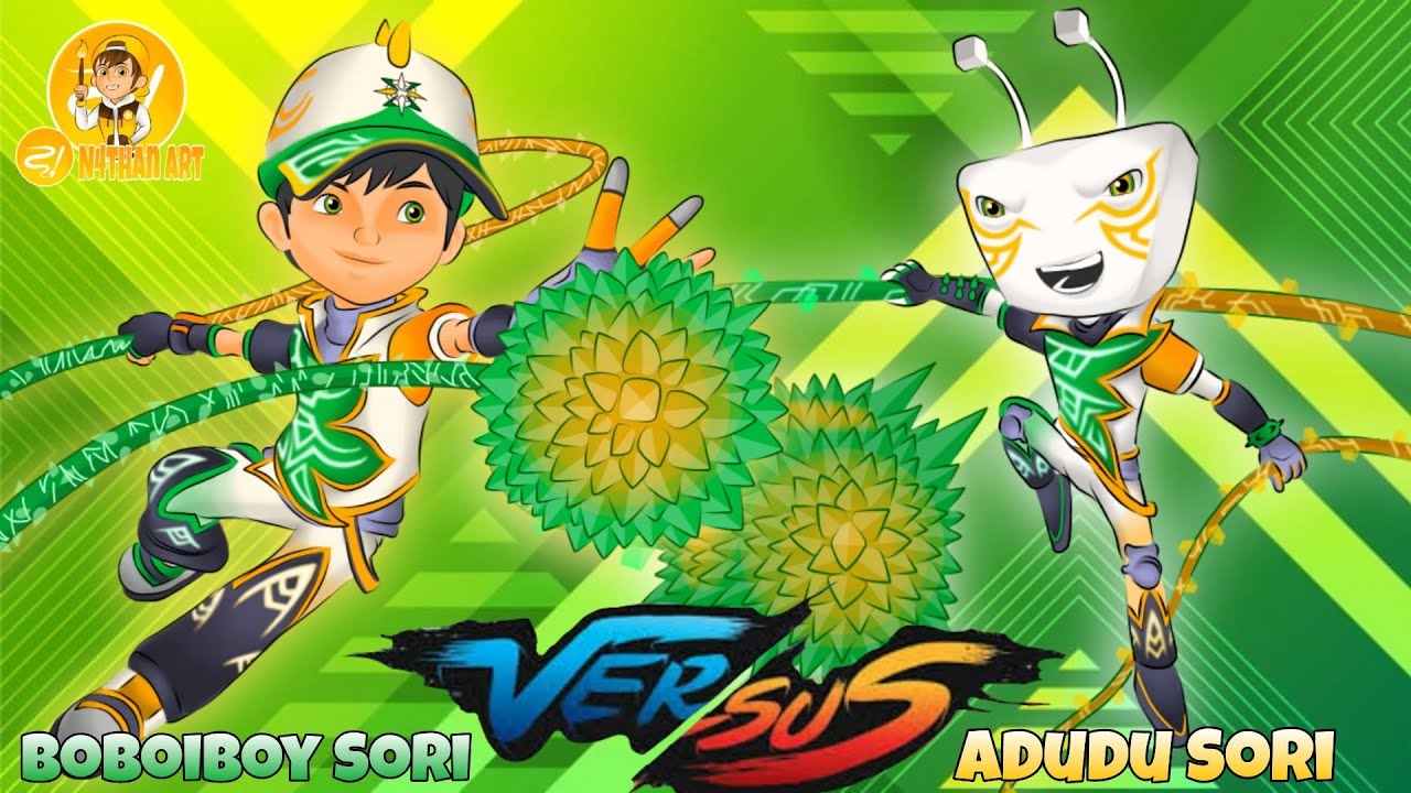 Detail Boboiboy Vs Adudu Nomer 2