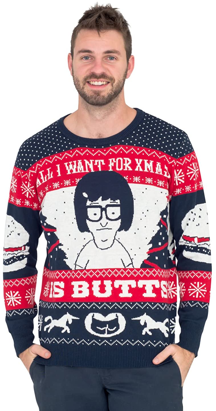 Bobs Burger Christmas Sweater - KibrisPDR