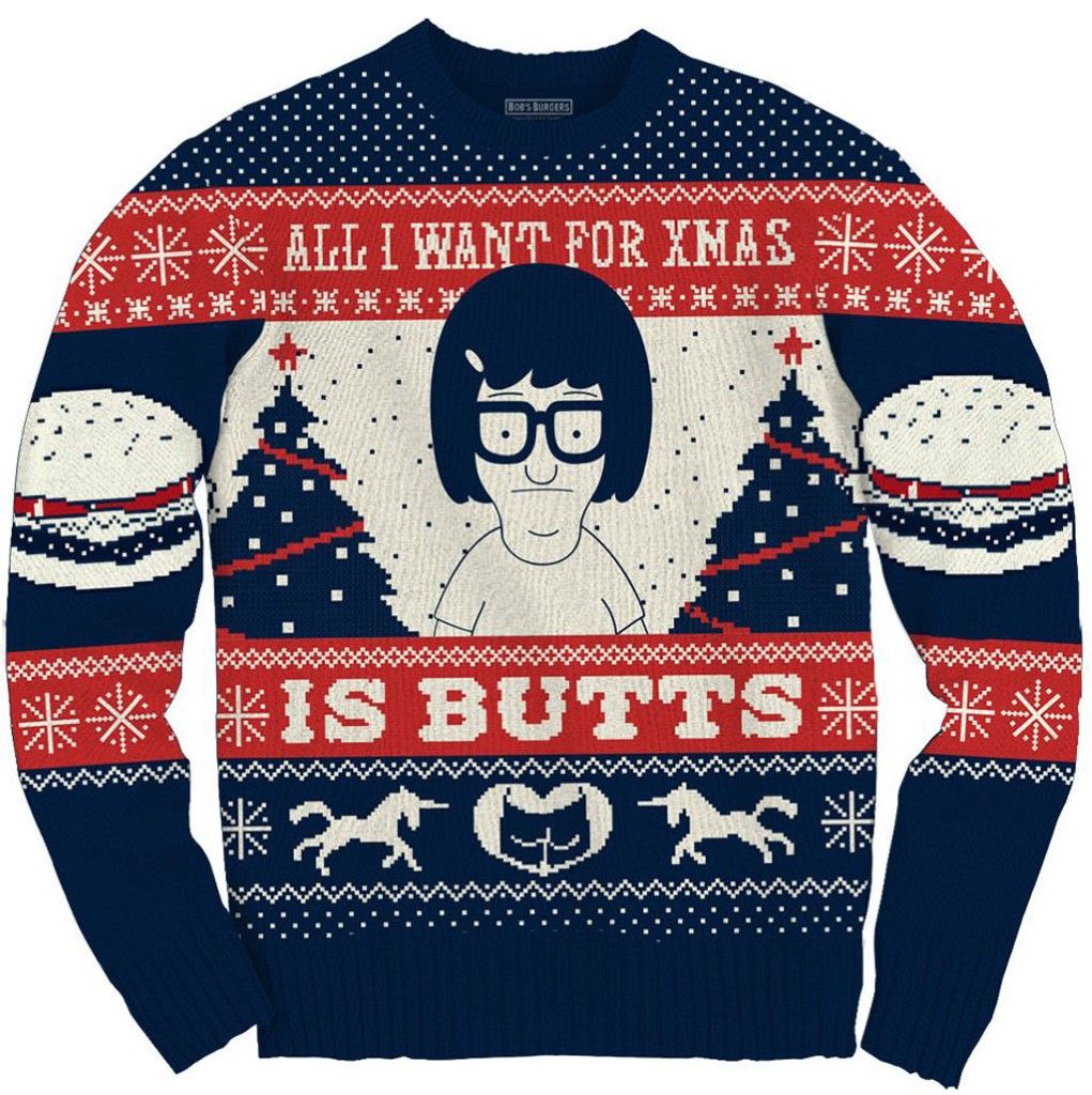 Detail Bobs Burger Christmas Sweater Nomer 11