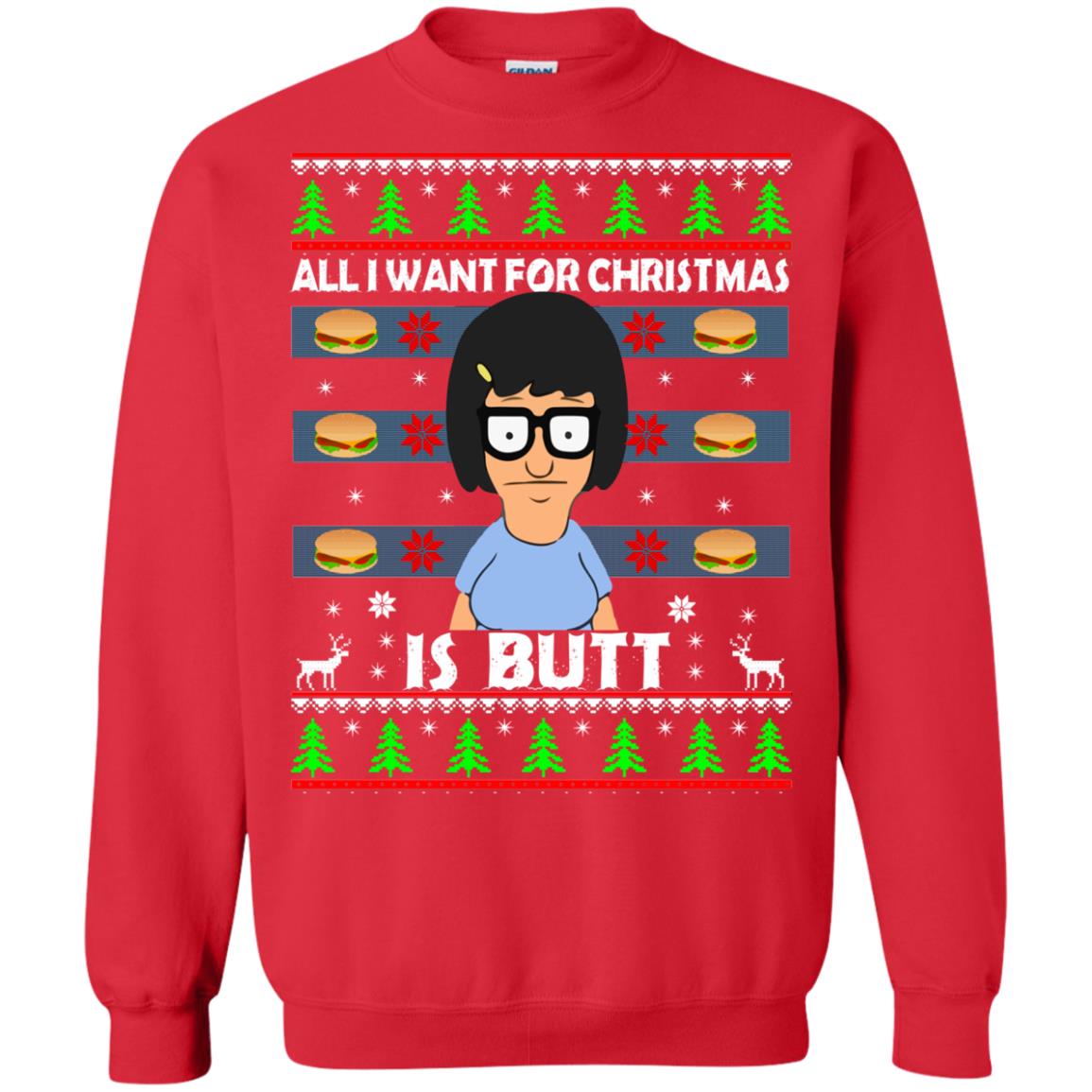 Detail Bobs Burger Christmas Sweater Nomer 15