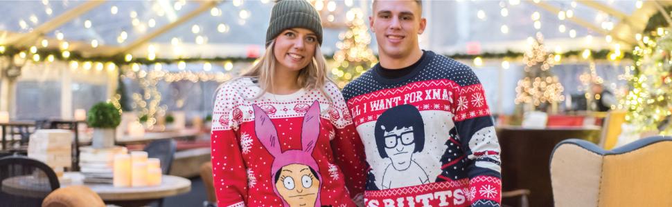 Detail Bobs Burger Christmas Sweater Nomer 32