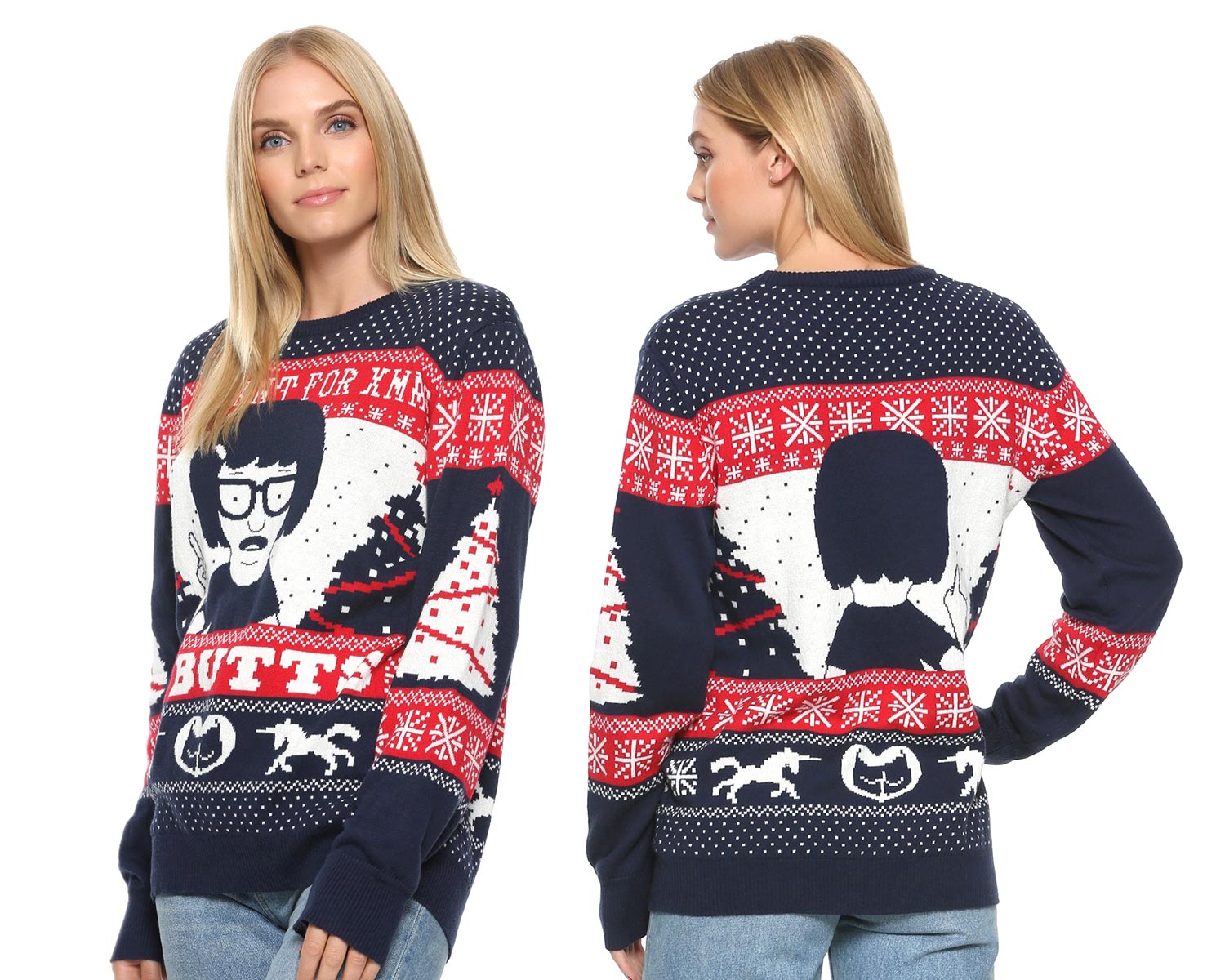 Detail Bobs Burger Christmas Sweater Nomer 47