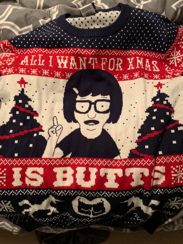 Detail Bobs Burger Christmas Sweater Nomer 56