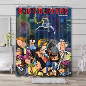 Detail Bobs Burgers Shower Curtain Nomer 40