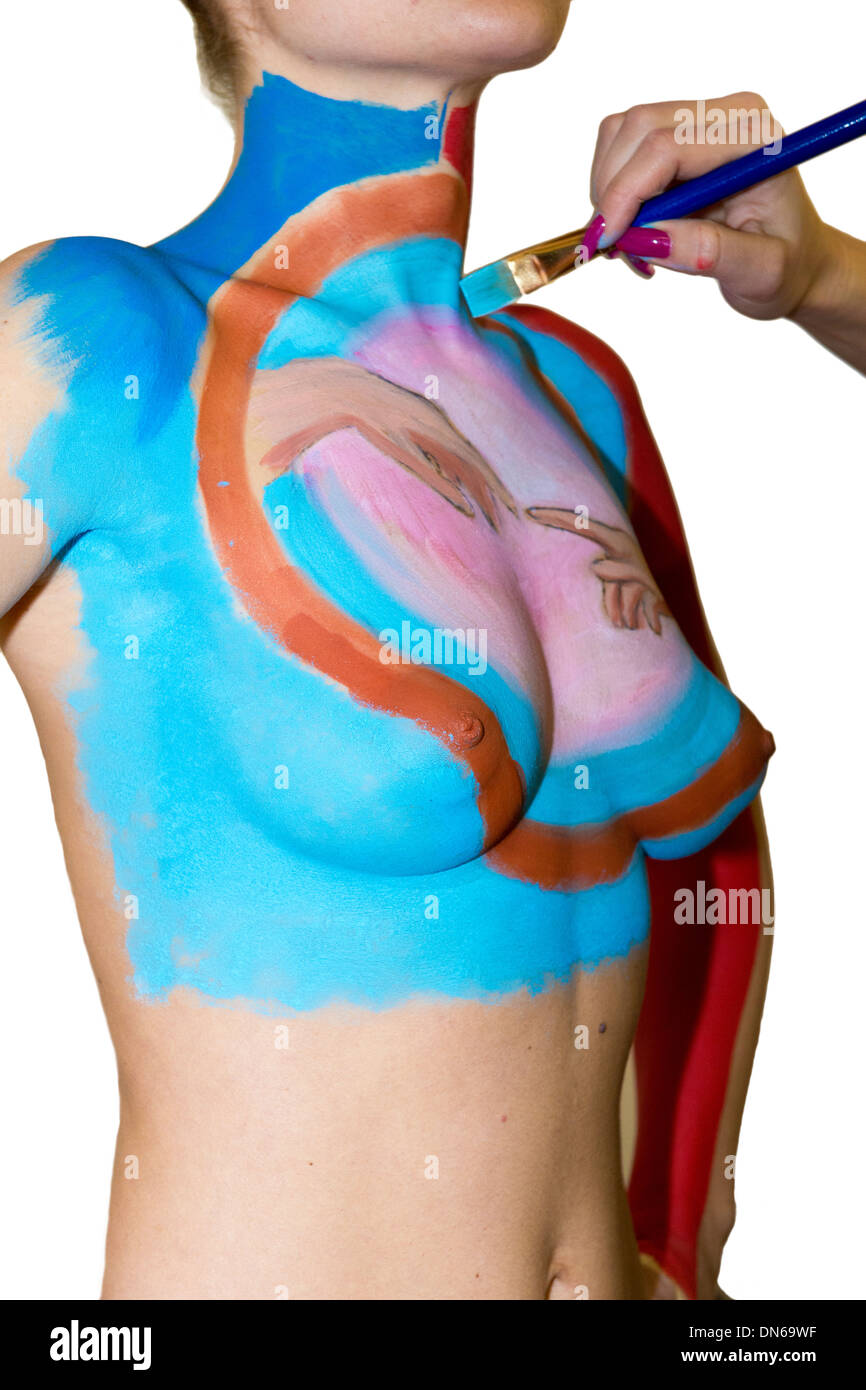 Detail Body Paint Photos Nomer 39