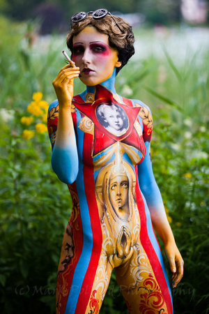 Detail Body Painting Festival Nomer 5