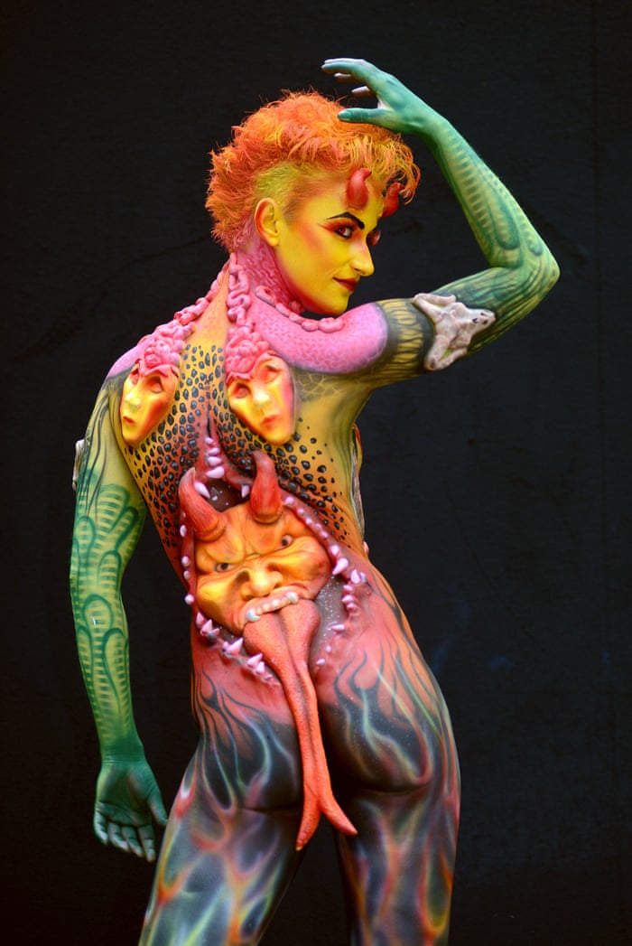 Detail Body Painting Festival Nomer 53