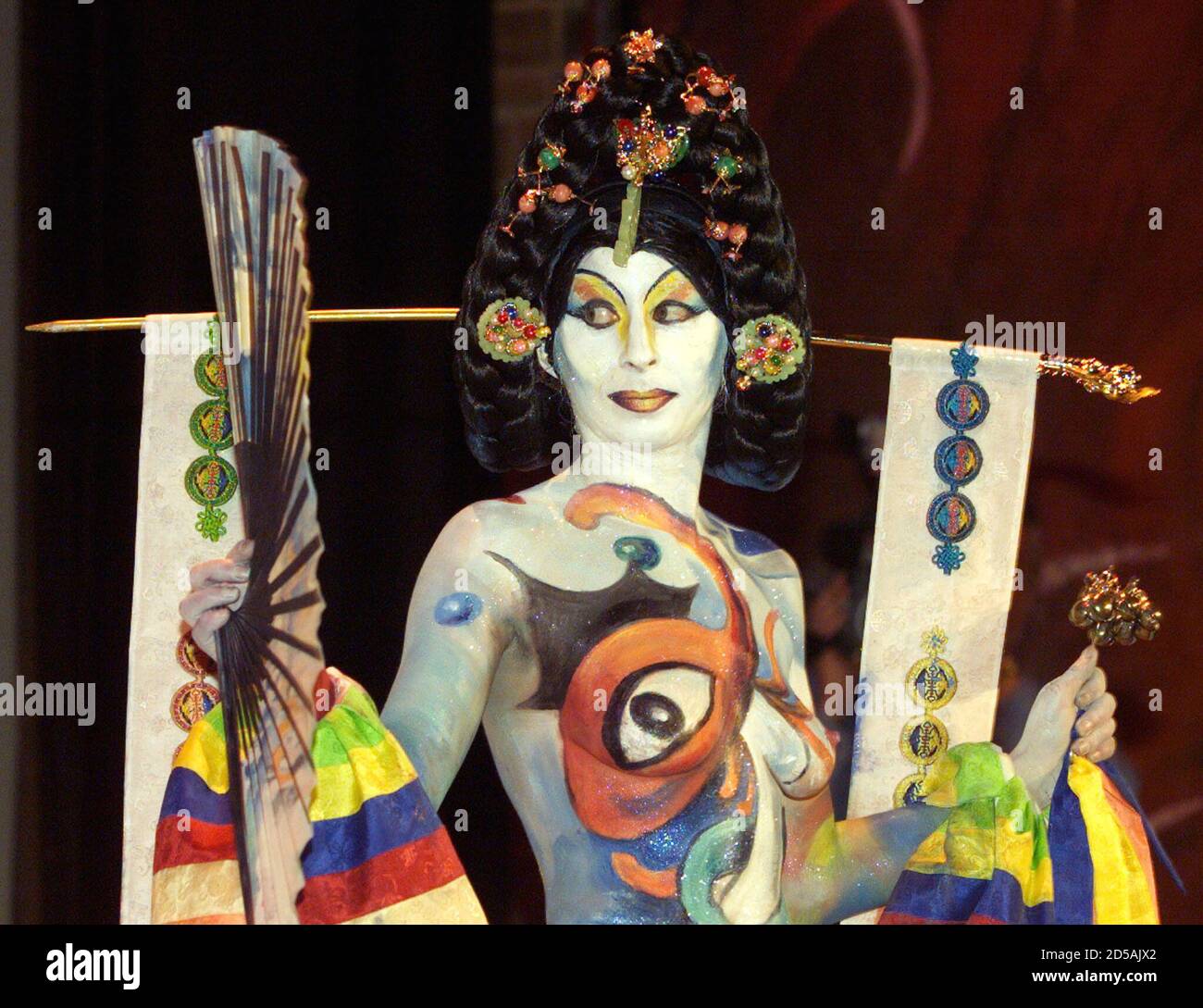 Detail Body Painting Korea Nomer 18