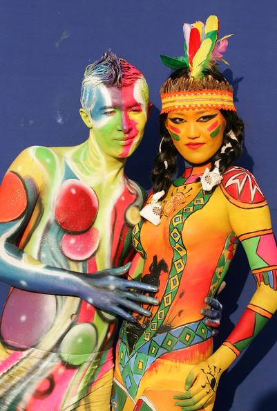 Detail Body Painting Korea Nomer 19