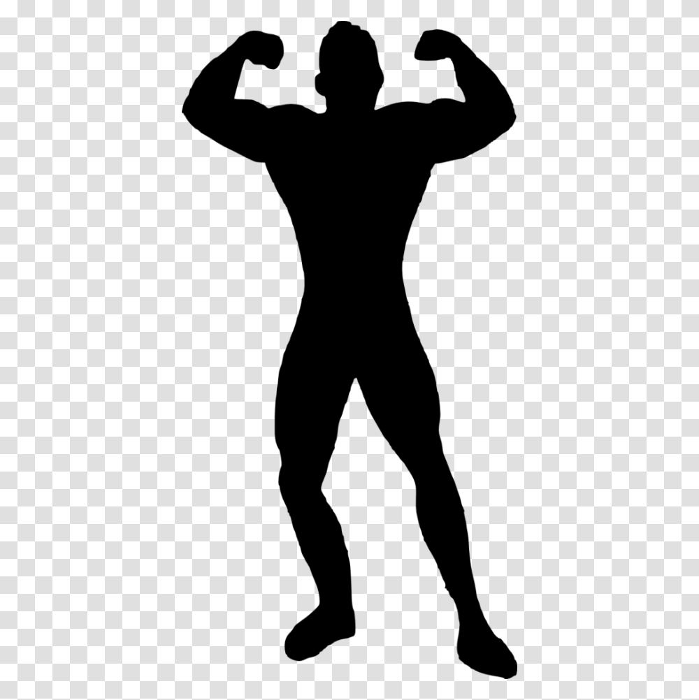 Detail Bodybuilder Silhouette Png Nomer 14