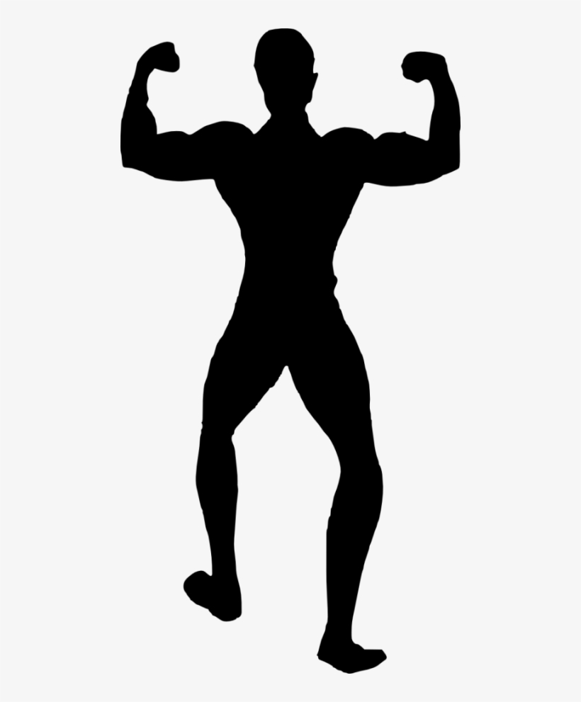 Detail Bodybuilder Silhouette Png Nomer 15