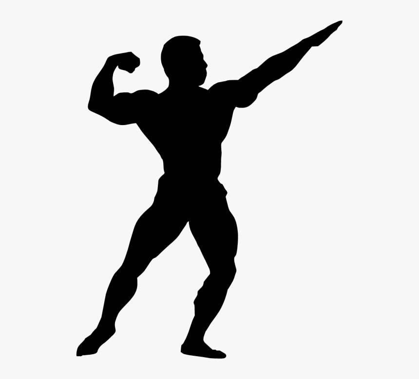 Detail Bodybuilder Silhouette Png Nomer 3