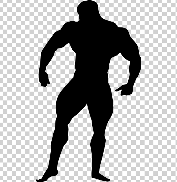 Detail Bodybuilder Silhouette Png Nomer 35