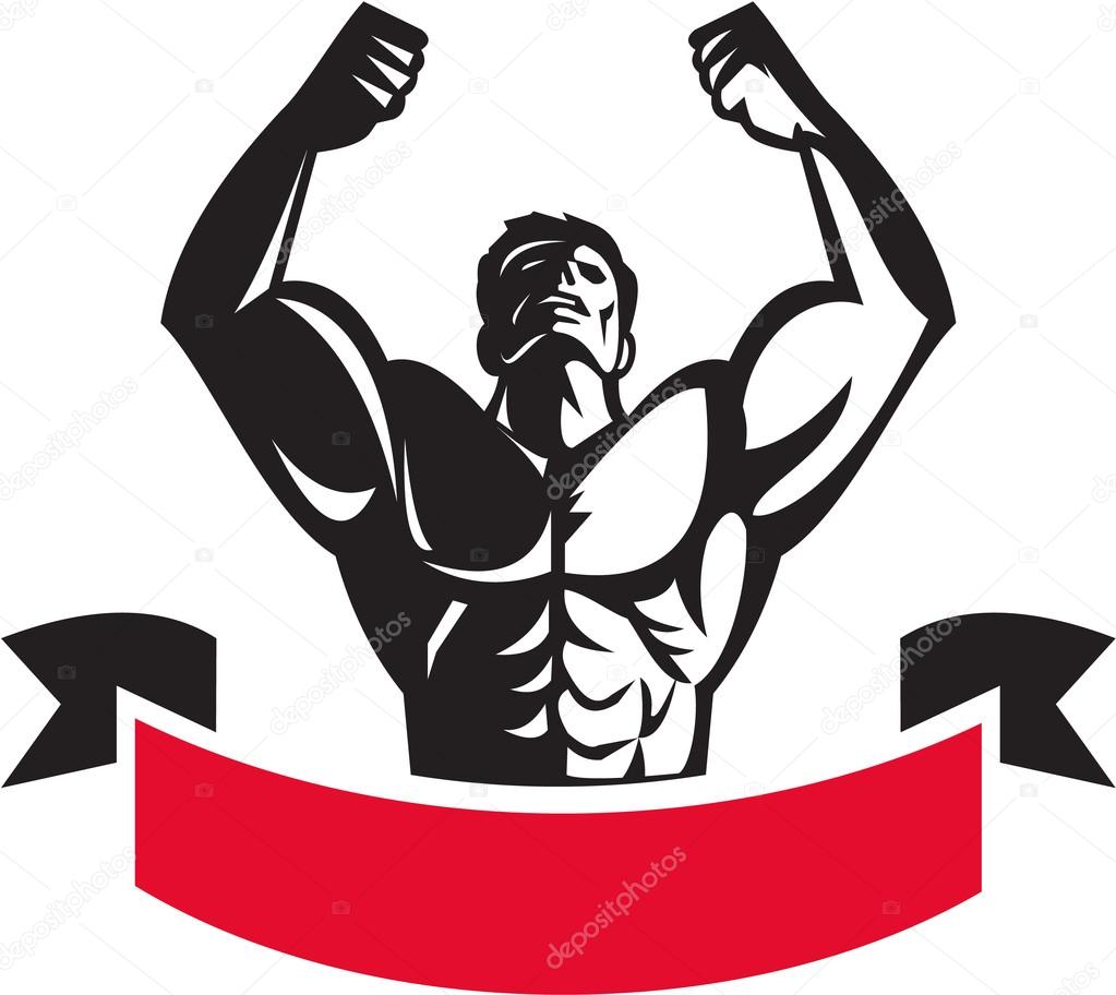 Detail Bodybuilder Vector Png Nomer 3