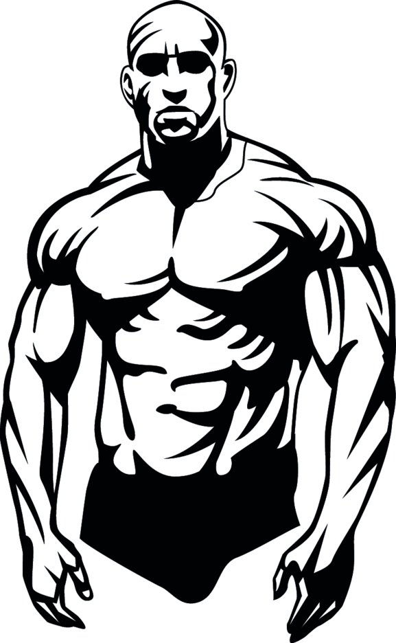 Detail Bodybuilder Vector Png Nomer 4