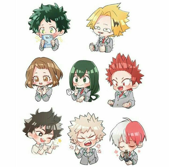 Boku No Hero Academia Chibi - KibrisPDR
