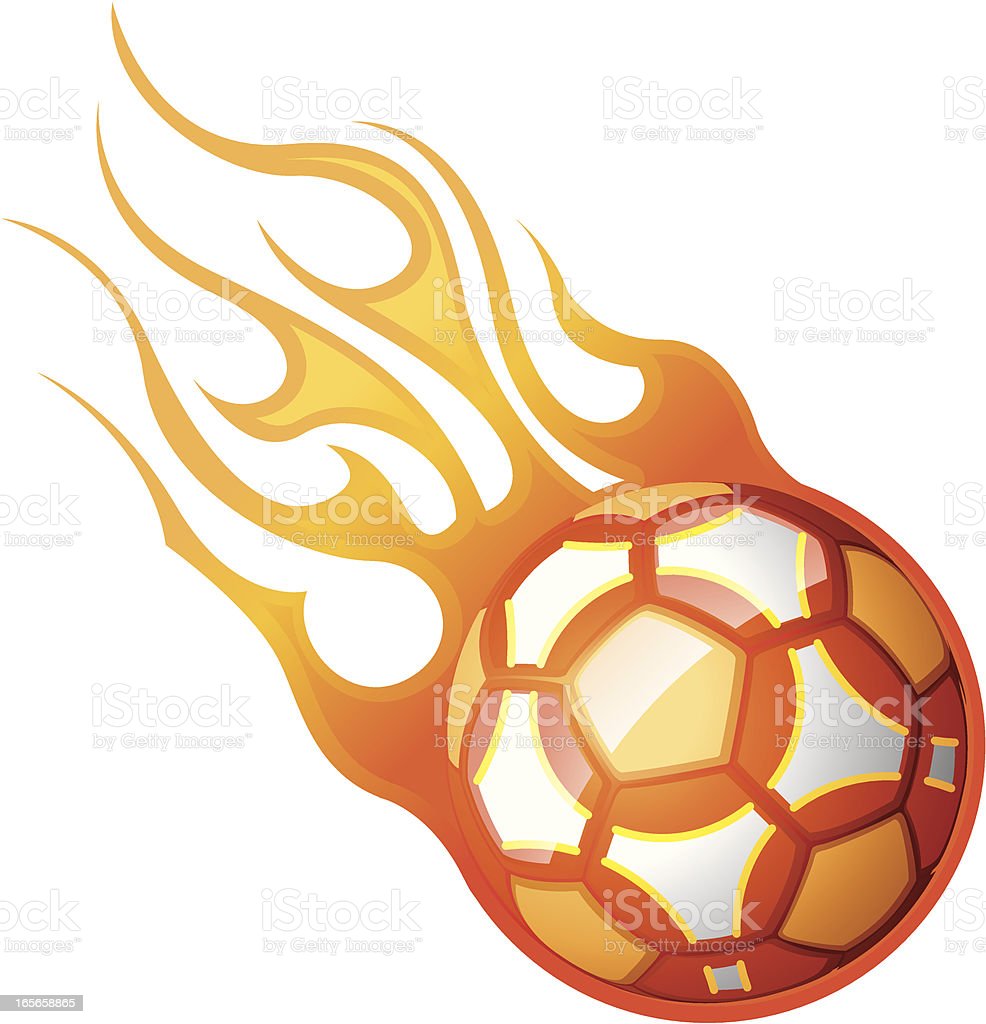 Detail Bola Api Vector Nomer 2