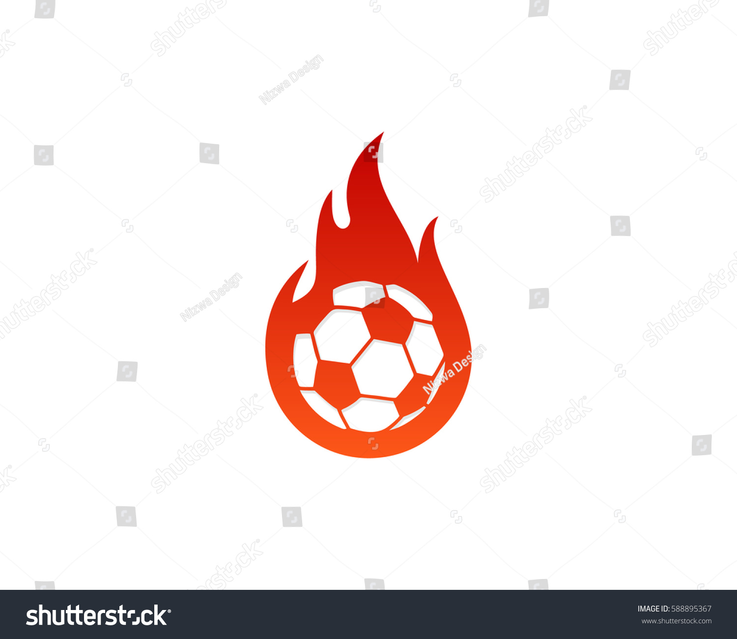 Detail Bola Api Vector Nomer 13