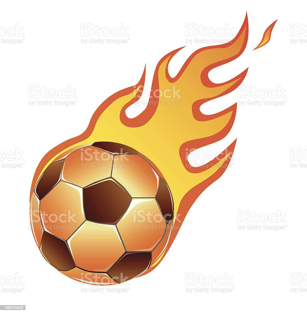 Detail Bola Api Vector Nomer 22
