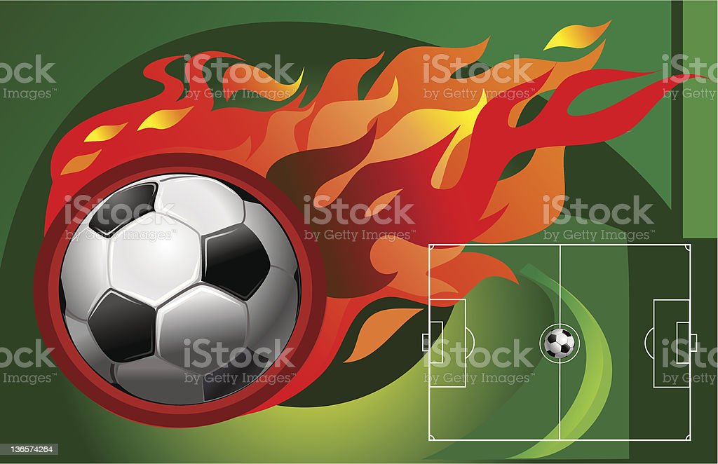 Detail Bola Api Vector Nomer 23