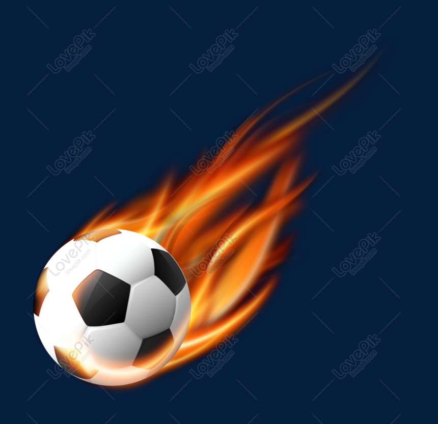 Detail Bola Api Vector Nomer 30