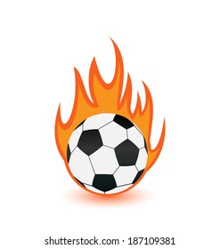 Detail Bola Api Vector Nomer 51