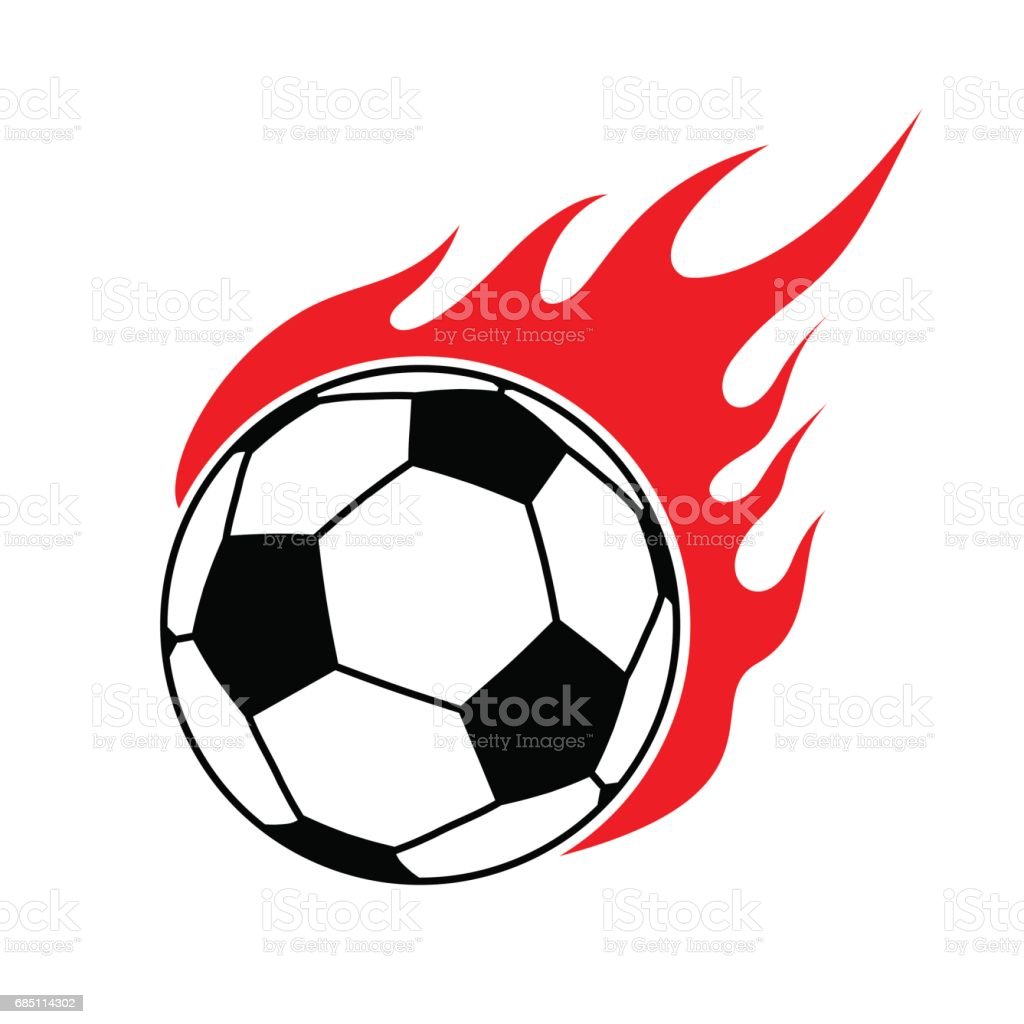 Detail Bola Api Vector Nomer 9