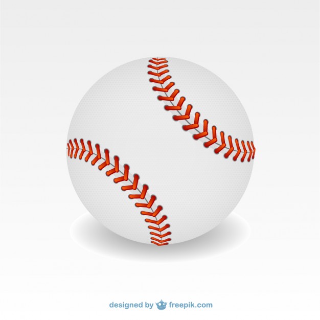 Detail Bola Baseball Vector Nomer 15