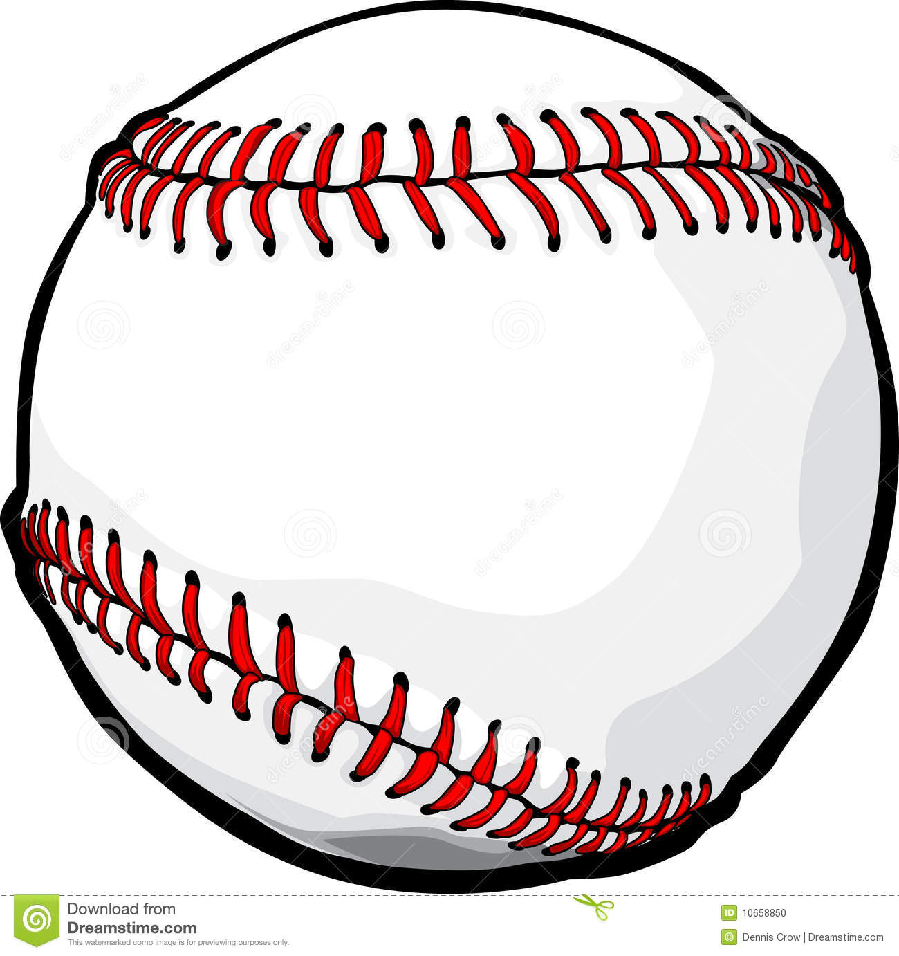 Detail Bola Baseball Vector Nomer 3