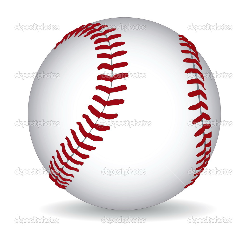 Detail Bola Baseball Vector Nomer 19