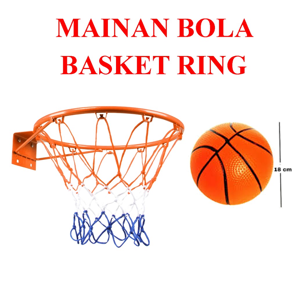 Detail Bola Basket Dan Ring Nomer 12
