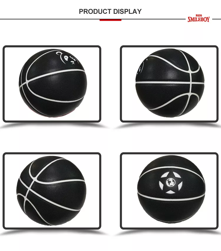 Detail Bola Basket Hitam Putih Nomer 45