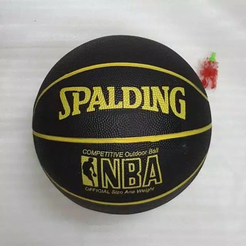 Bola Basket Spalding Hitam - KibrisPDR