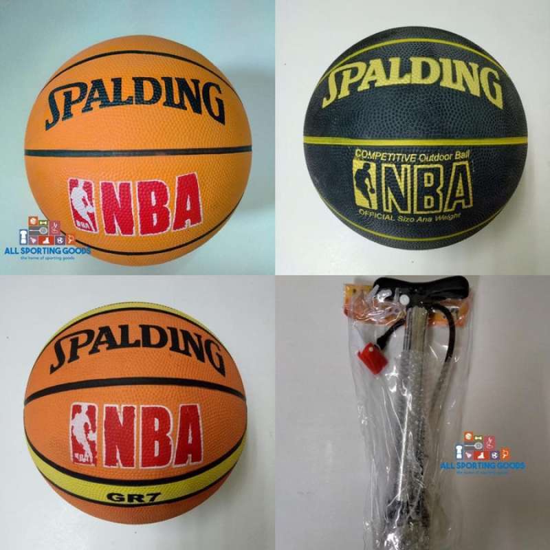 Detail Bola Basket Spalding Hitam Nomer 18