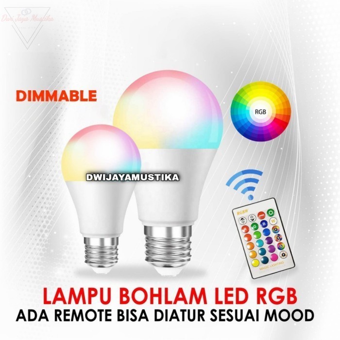 Detail Bola Lampu Warna Warni Nomer 28