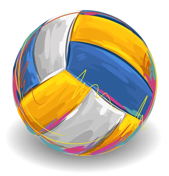 Detail Bola Volly Vector Nomer 39