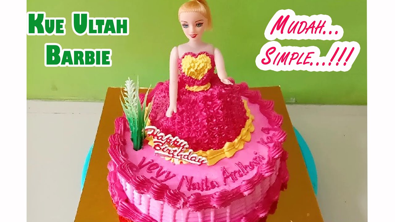 Detail Bolu Ulang Tahun Barbie Nomer 2