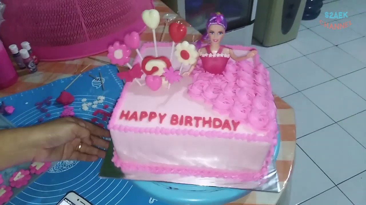 Detail Bolu Ulang Tahun Barbie Nomer 29