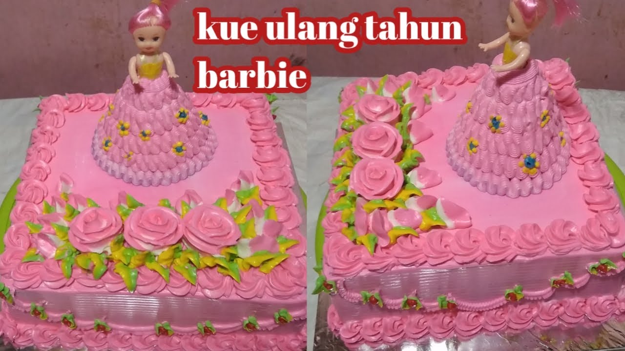 Detail Bolu Ulang Tahun Barbie Nomer 50