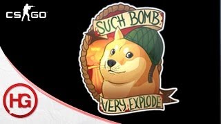 Detail Bomb Doge Sticker Nomer 3