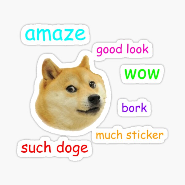 Detail Bomb Doge Sticker Nomer 33