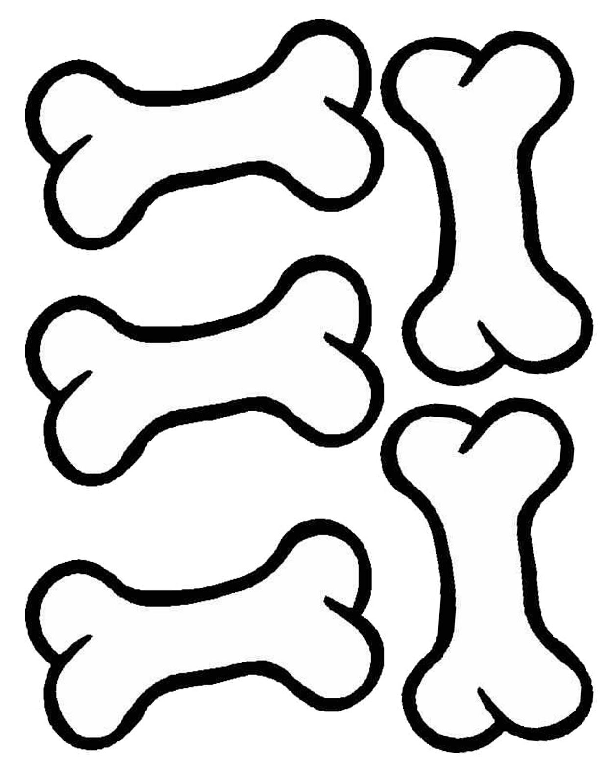 Detail Bone Clipart Black And White Nomer 46